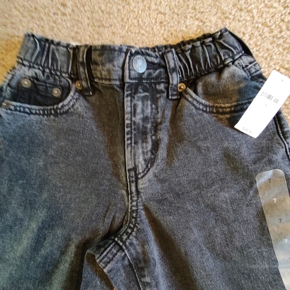 Gap Girls Black Barrel Jeans Washwell Various sizes NWT - Picture 6 of 6